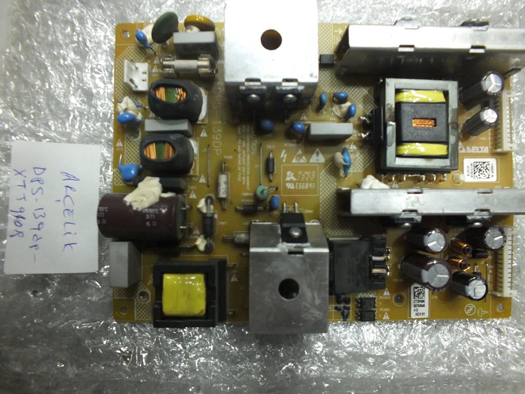 DPS-139DP - 139DP A - 2950293804 - XTT910R - BEKO - B40-LB-4320 - B40-LB-5333 - LTA400HM23 - LTA400HN23 - POWER BOARD - BESLEME KARTI - PSU